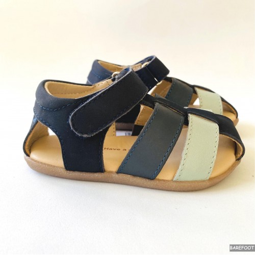 Gioseppo Sandalias cangrejeras barefoot piel niño Morley marino