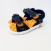 KICKERS SANDALIAS CANGREJERAS JUMANGAP BLEU FONCE-ORANGE