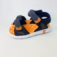 KICKERS SANDALIAS CANGREJERAS JUMANGAP BLEU FONCE-ORANGE KICKERS SANDALIAS CANGREJERAS JUMANGAP BLEU FONCE-ORANGE