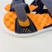KICKERS SANDALIAS CANGREJERAS JUMANGAP BLEU FONCE-ORANGE