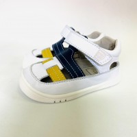 PiruFlex sandalias respetuosas azul-amarillo PiruFlex sandalias respetuosas azul-amarillo