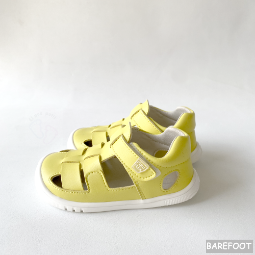 PIRUFLEX Sandalias Respetuosas Veganas – Microfibra Amarilla 