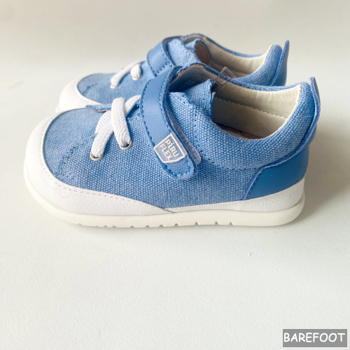 PiruFlex zapatos de lona para bebe de lino navy PiruFlex zapatos de lona para bebe de lino navy