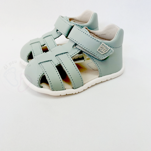 PiruFlex Sandalias respetuosas PIEL Cangrejeras mint