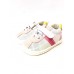 Zapatos Deportivos respetuosas Blancos con rosa PiruFlex