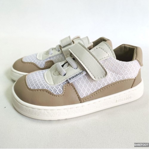 PiruFlex Zapatillas Rejilla  Barefoot - biege