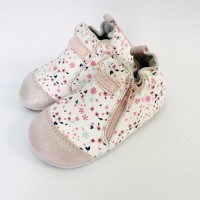 Robeez Zapatillas primeros pasos para bebe rblanc fleurs 