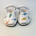 Zapy Menorquinas Sandalias dino blanca