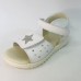 ZAPY SANDALIAS BLANCOS CON VELCRO