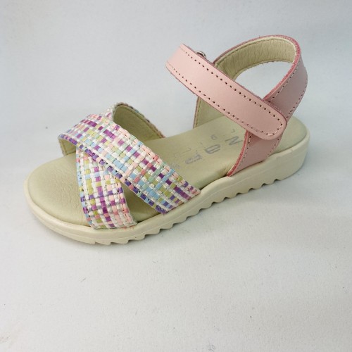 ZAPY SANDALIAS NIÑA TIRAS ROSAS