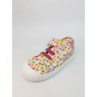 ZAPY ZAPATILLAS DE LONA MARIPOSAS CORDONES VELCRO ZAPY ZAPATILLAS DE LONA MARIPOSAS CORDONES VELCRO