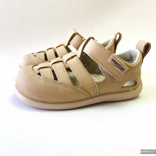 ZapyFlex Sandalias barefoot velcro niños arena