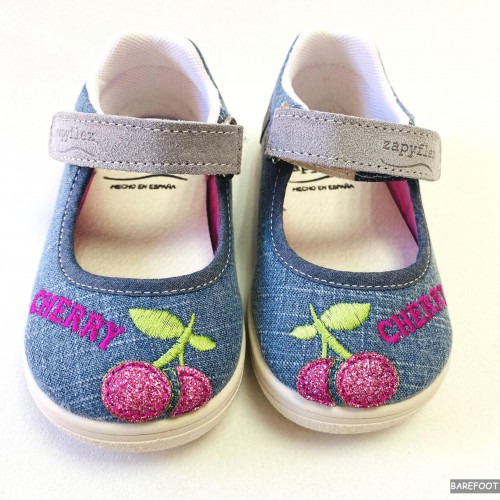 ZapyFlex Merceditas barefoot velcro niñas
